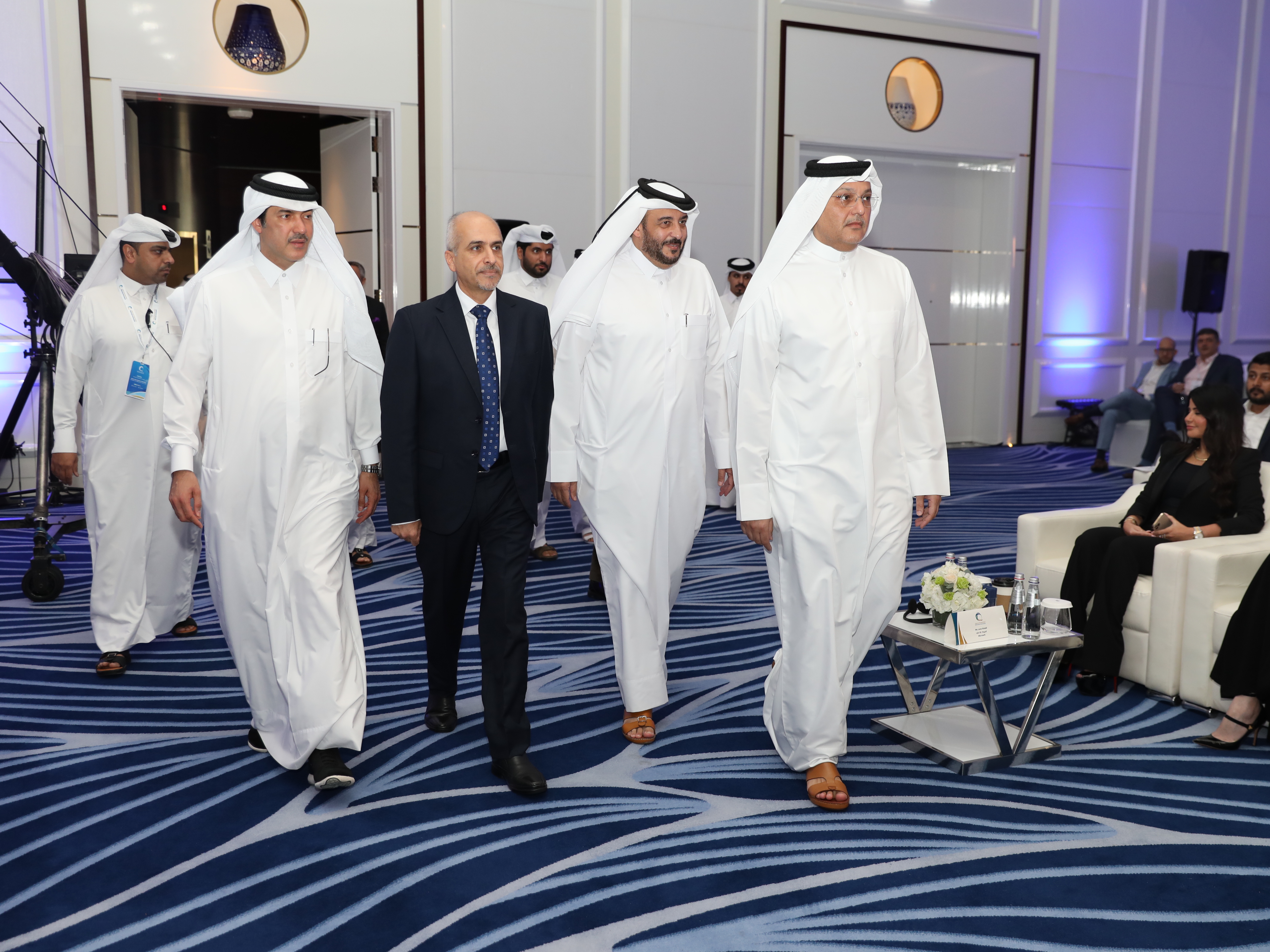 Qatar Cyber Assurance Conference 2023 Photo of VVIPs