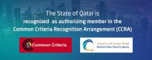 State of Qatar Authorizing Member of Common Criteria Recognition Arrangement (CCRA)Qatar 